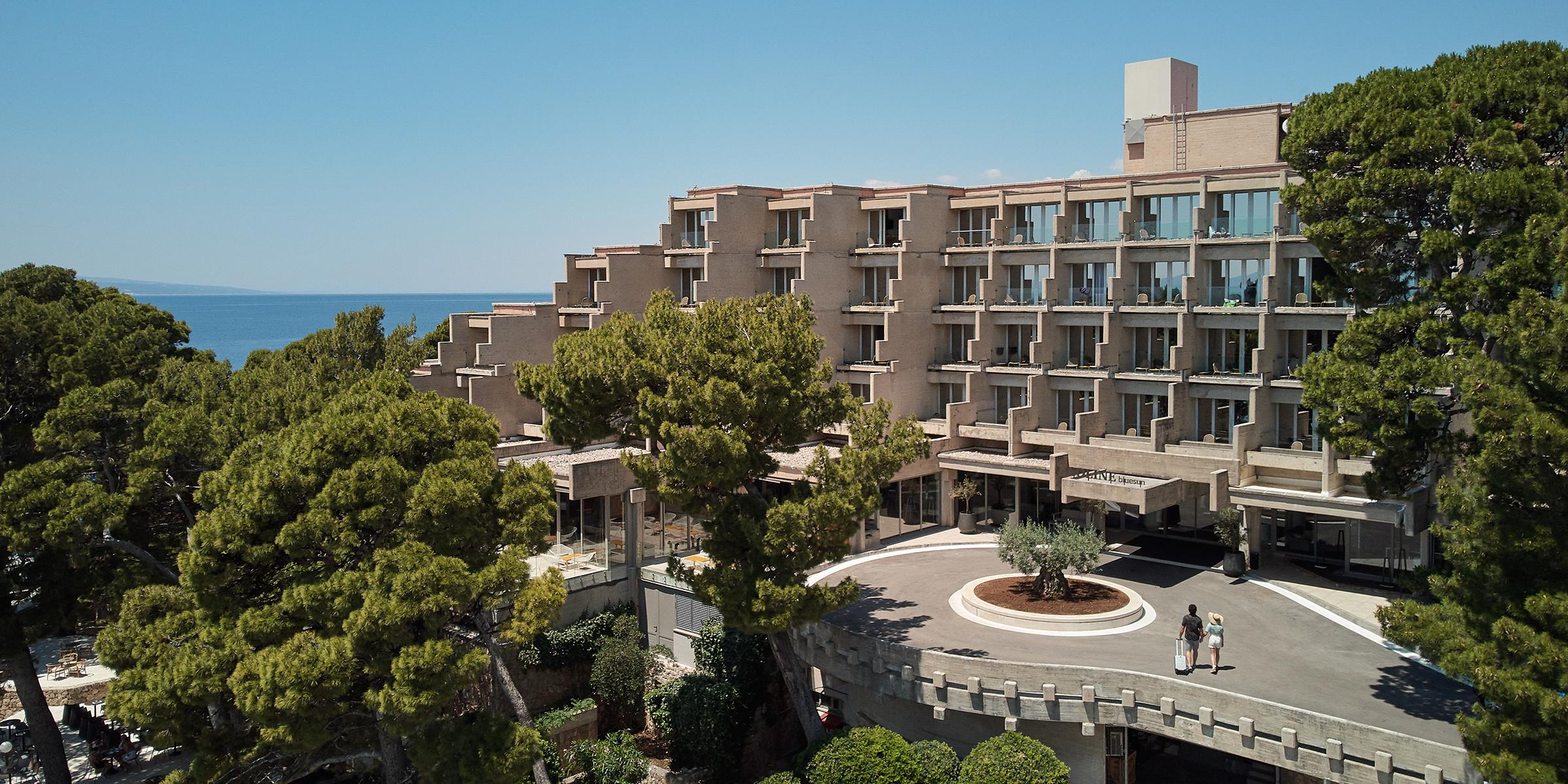 Bluesun Hotel Soline Brela Exterior foto